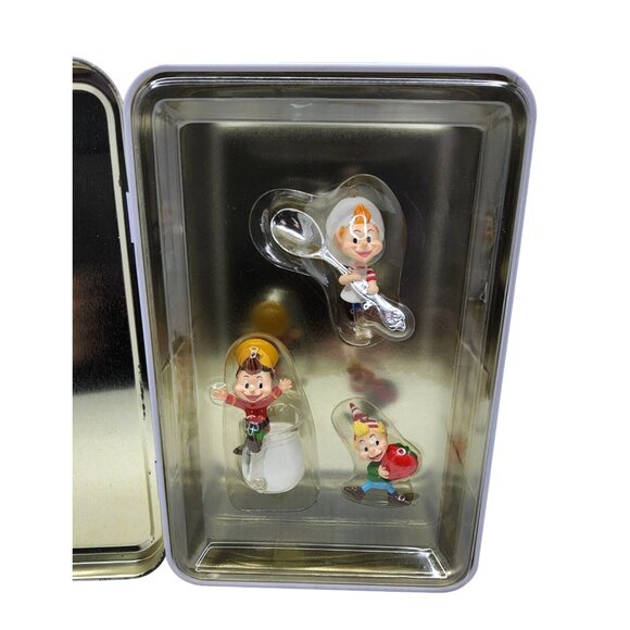 Vintage Carlton 2002 Kellog's Rice Crispies Tin with Snap Crackle and Pop Orname - Picture 1 of 5